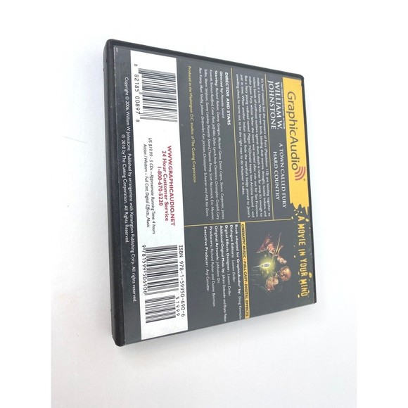 A Town Called Fury 2 : Hard Country by William Johnstone (2010, Compact Disc) - Picture 2 of 7